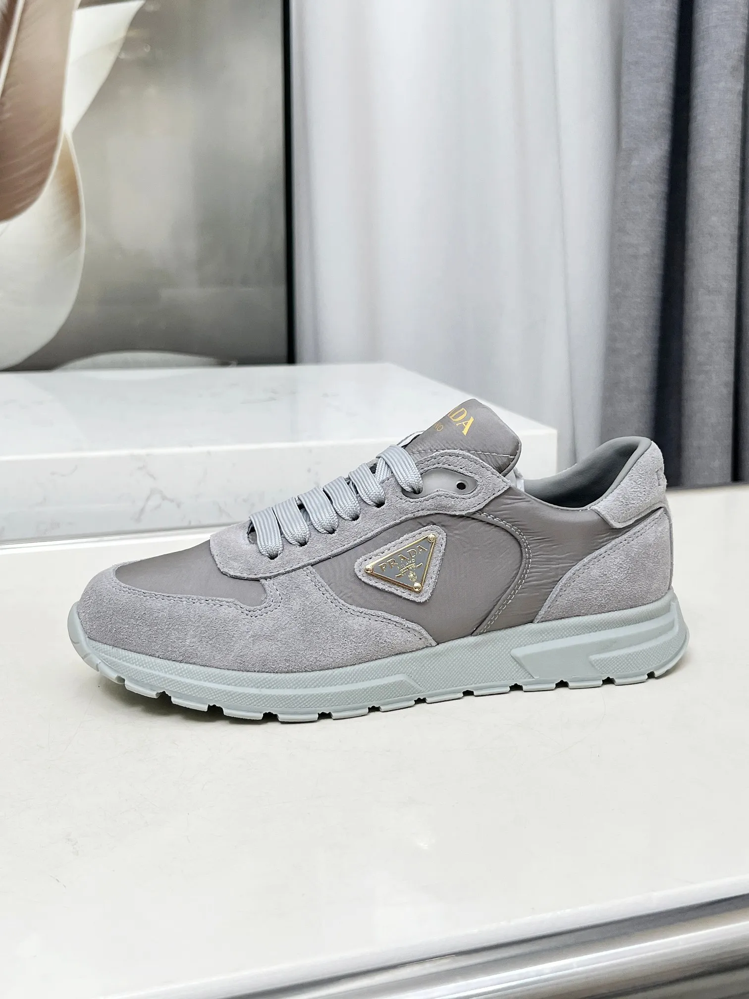 👟👟Ex-factory price 540👟👟 Prada "PRADA.." 2025 explosive model has been shipped. , original 1:1 development, four colors available 35--41 "Code 34 and 41 can be customized and cannot be returned or exchanged"